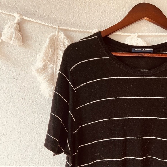 Brandy Melville | Striped T-Shirt Dress - Picture 3 of 4